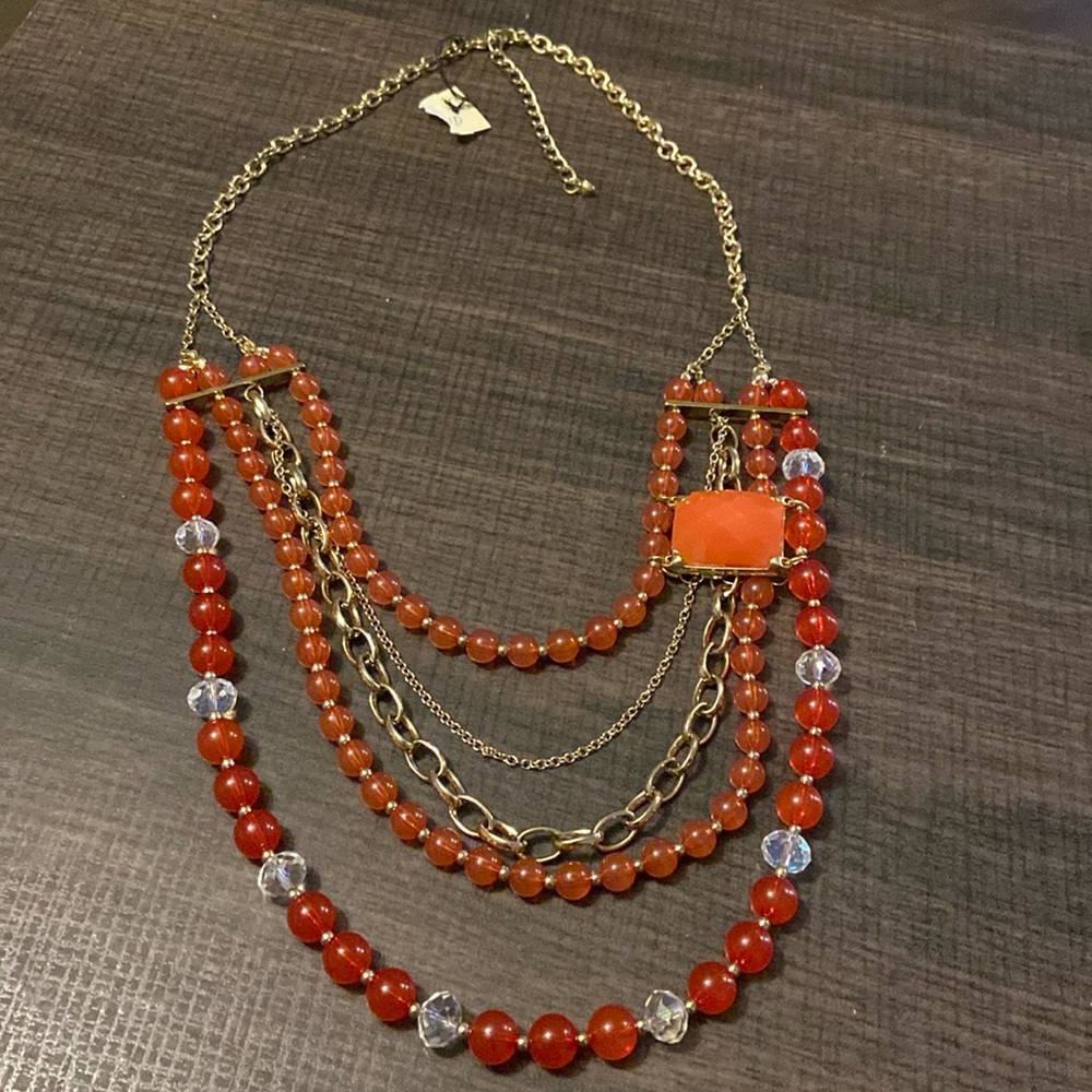 Multi strand necklace